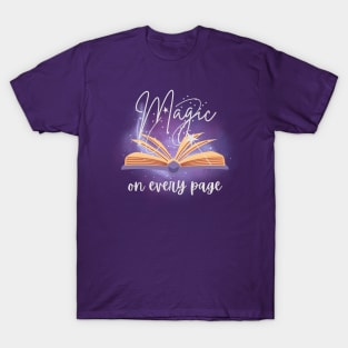 Magic on every page T-Shirt